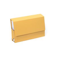 Guildhall Probate Wallets Manilla 315gsm 75mm Foolscap Yellow Ref PRW2-YLWZ [Pack 25]