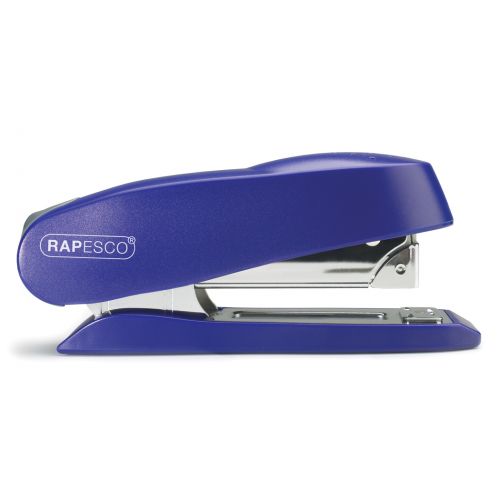 Rapesco Luna Half Strip Stapler Heavy Duty Blue 0237 - Rapesco Office Products Plc - HT01119 - McArdle Computer and Office Supplies