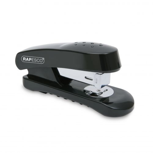 Rapesco Snapper Half Strip Stapler 20 Sheets Black