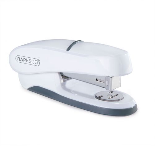 Rapesco P20 Shimma Half Strip Stapler Plastic 20 Sheet White