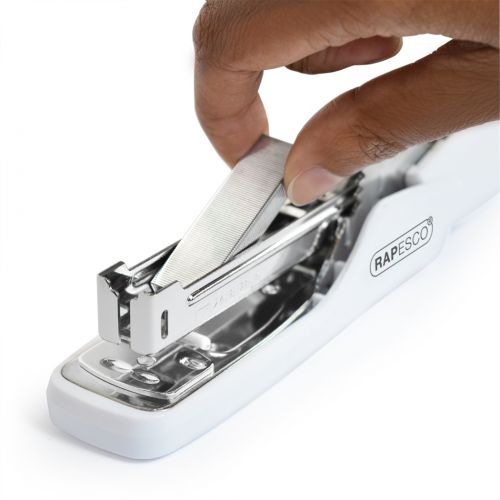 Rapesco X5-25ps Less Effort Stapler Plastic 25 Sheet White - 1311 Manual Staplers 29821RA