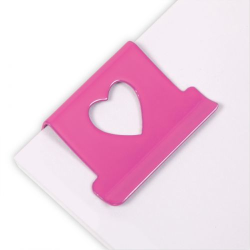 Rapesco Supaclip 40 Refill Clips Hearts Pink 40 Sheet Capacity (Pack 100)