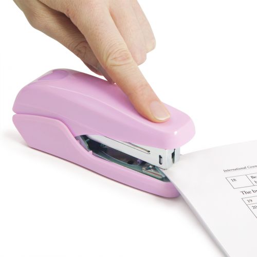 Rapesco X5-25ps Less Effort Stapler Plastic 25 Sheet Candy Pink - 1339 Rapesco Office Products Plc
