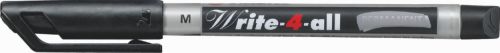 STABILO Write-4-All Medium Permanent Marker 1mm Line Black (Pack 10)