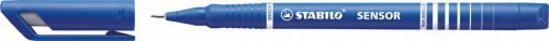 STABILO SENSOR finer Pen 0.3mm Line Blue (Pack 10)
