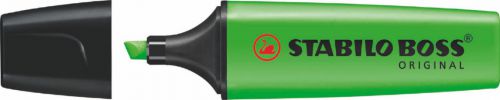 Stabilo Boss Highlighters Chisel Tip 2-5mm Line Green Ref 70/33/10 [Pack 10]