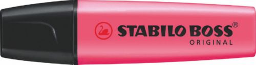 Stabilo Boss Highlighters Chisel Tip 2-5mm Line Pink Ref 70/56/10 [Pack 10] 380970 Buy online at Office 5Star or contact us Tel 01594 810081 for assistance