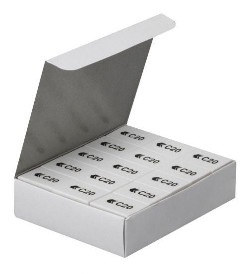 ValueX C20 Eraser White (Pack 45)