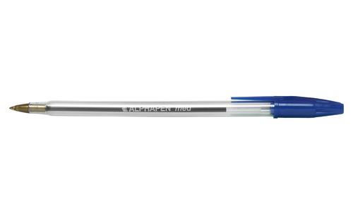 ValueX Ballpoint Pen 1.0mm Tip 0.7mm Line Blue (Pack 50)