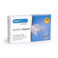 Rapesco 923/8mm Galvanised Staples (Pack 1000)