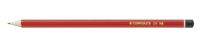 ValueX HB Pencil Dipped End Red Barrel (Pack 12)