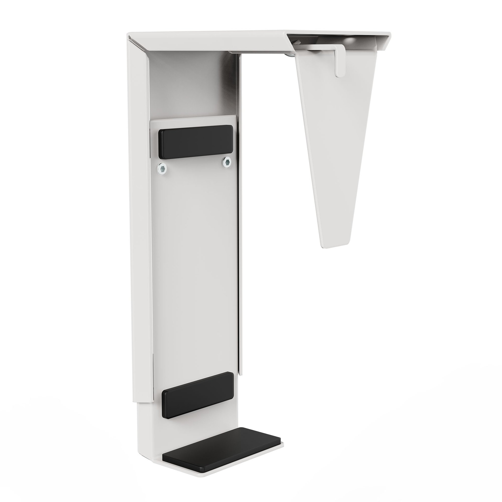 Desk Thin Client Holder - White