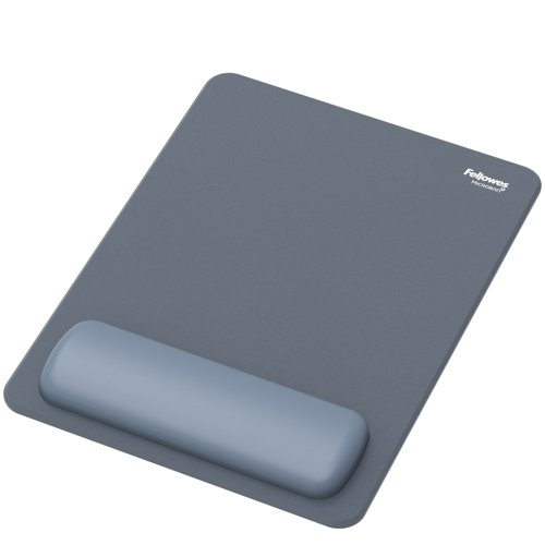 Fellowes Breyta XL Mousepad Recycled and Recyclable Antibacterial Wrist Rest Marine - 100142562