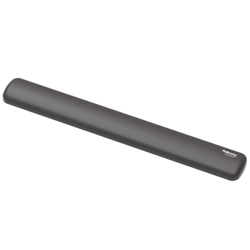 Fellowes Breyta Recyclable Antibacterial Keyboard Wrist Rest Black - 100142575