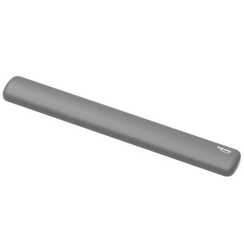 Fellowes Breyta Recyclable Antibacterial Keyboard Wrist Rest Grey - 100142576