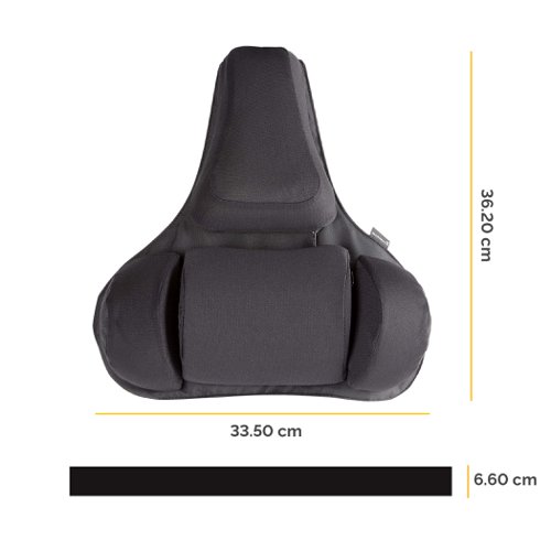 Fellowes Professional Series Ultimate Back Support Black 8041801 - BB51687