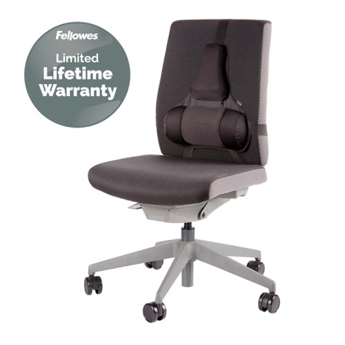 Fellowes Professional Series Ultimate Back Support Black 8041801