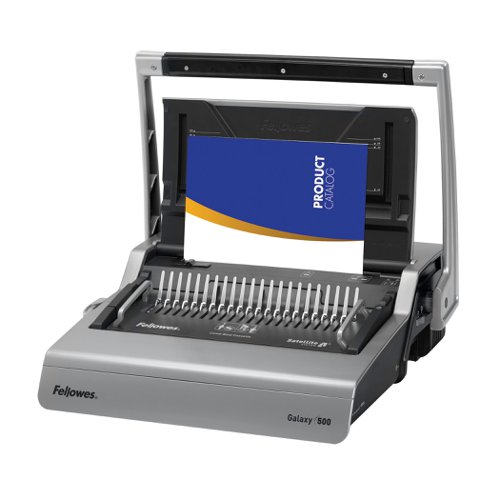 Fellowes Galaxy Manual Comb Binding Machine Grey 5622001