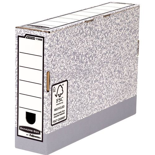 Bankers Box System Transfer File 80mm wide 1180001 [Box 10]