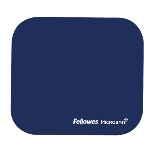 Fellowes Mousepad with Microban® Antibacterial Protection - Blue