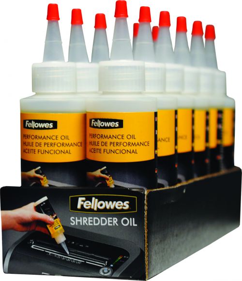 Fellowes Shredder Oil Single Bottle 120ml | 33094J | Fellowes