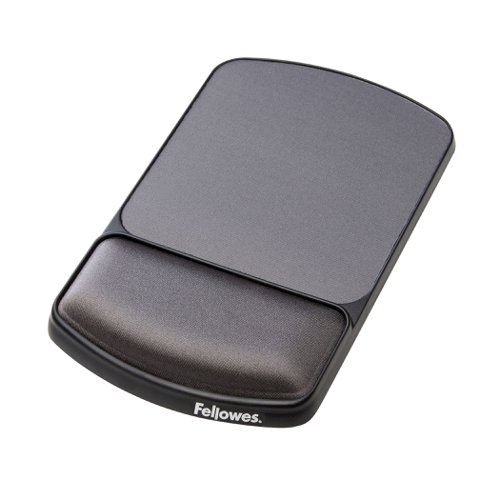 Fellowes Height Adjustable Gel Mouse Rest Graphite 9374001