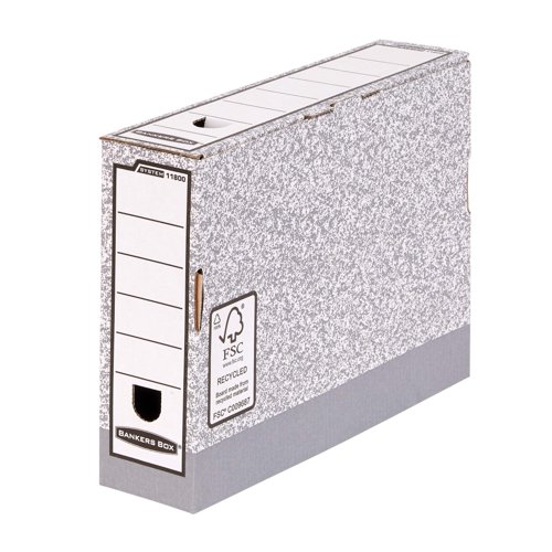 System Transfer File 120mm Folio Grey Bx10