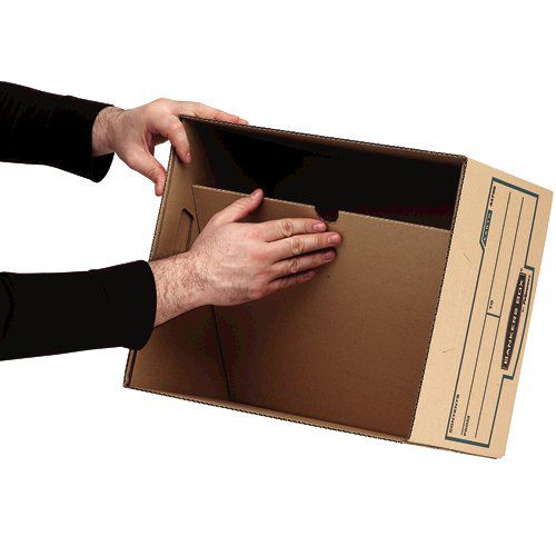 Bankers Box R-Kive Earth Storage Box Brown (Pack of 10) 4470601