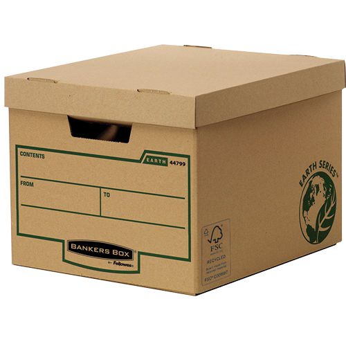 Bankers Box 4479901 Earth Heavy Duty Box Pack of 10