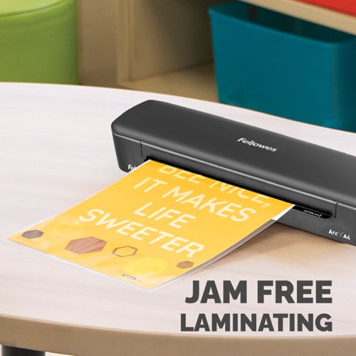 Fellowes Arc A4 Laminator Black 4570401 37370FE Buy online at Office 5Star or contact us Tel 01594 810081 for assistance