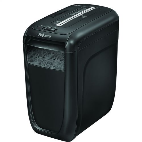 Fellowes 60Cs Deskside Shredder Cross Cut DIN3 P-3 22 Litres Ref 4606201