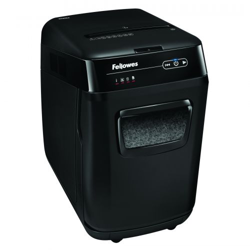 Fellowes Automax 200M Microshred Shredder (200 sheet automatic shredding capacity) 4656401