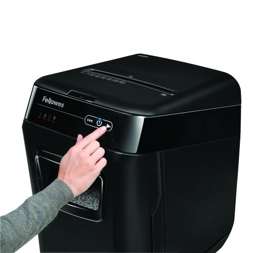 Fellowes Automax 200M Microshred Shredder (200 sheet automatic shredding capacity) 4656401