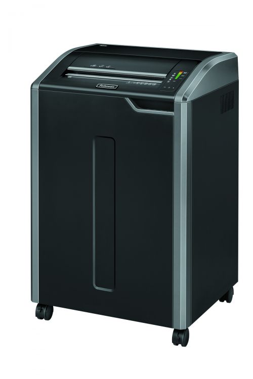 Fellowes Powershred 485i Strip Cut Shredder 132 Litre 40 Sheet Black/Grey 4699501