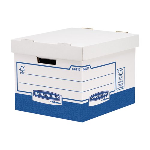 Bankers Box Heavy-Duty Storage Box Pack of 10