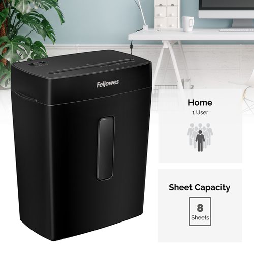 Independently donor buy Fellowes Powershred® 8C Cross-Cut Shredder
