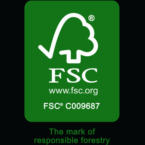 Fellowes FSC® Certified Leathergrain Covers - Black A4 Pack 100