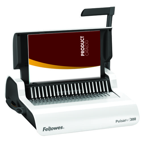 Fellowes Pulsar+ 300 Small Office Manual Comb Binding Machine For Regular Use