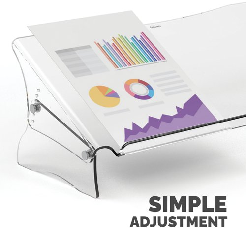 Fellowes Clarity Document Support Clear Acrylic 97313011