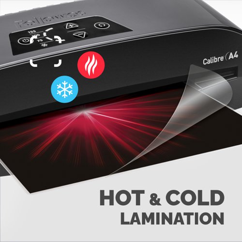 Fellowes Calibre A4 Laminator Black/Silver 5740801 36635FE Buy online at Office 5Star or contact us Tel 01594 810081 for assistance