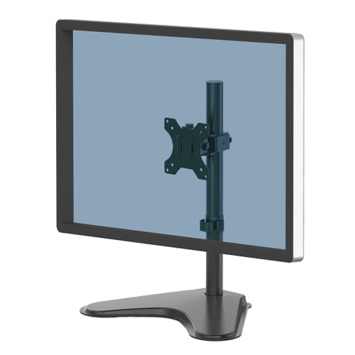 Fellowes Professional Series Freestanding Single Monitor Arm Black 8049601