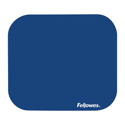 Fellowes Mousepad Solid Colour Blue Ref 58021-06