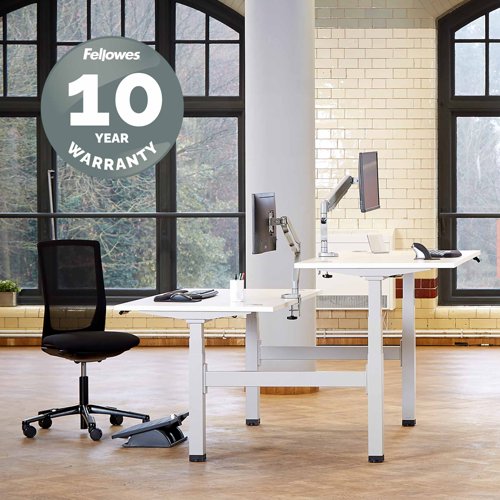 32366J | ** Worktop only - Base sold separately **This product Must be Purchased with one of the following bases:FELLOWES Levado Height Adjustable Desk (Base Only) - SilverFELLOWES Levado Height Adjustable Desk (Base Only) - WhiteFELLOWES Cambio Height Adjustable Desk - Base onlyFELLOWES Cambio Height Adjustable Bench - Base only