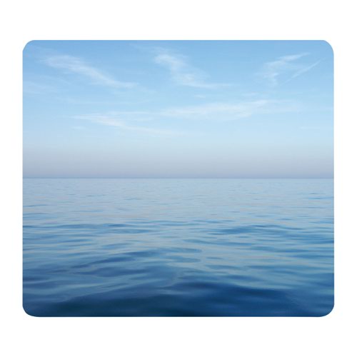Fellowes Earth系列鼠标垫回收蓝色海洋印刷5903901