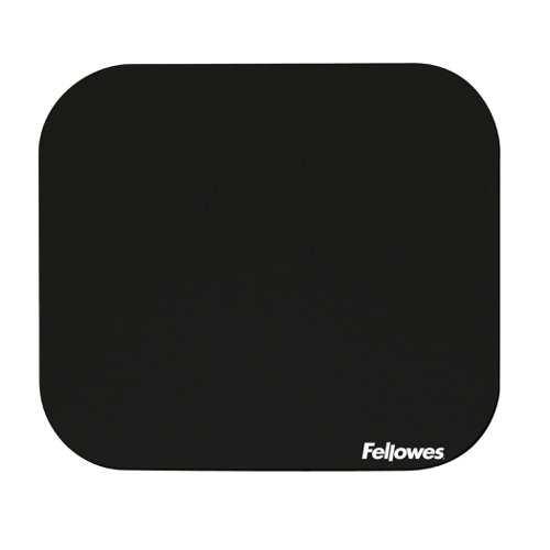 Fellowes Premium Mouse Pad - Black Pack of 6 31457J