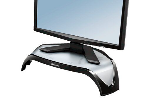Fellowes Smart Suites Monitor Riser Black/Silver 8020101
