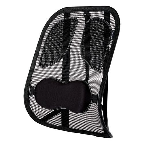 Fellowes Professional Series Mesh Back Support Graphite