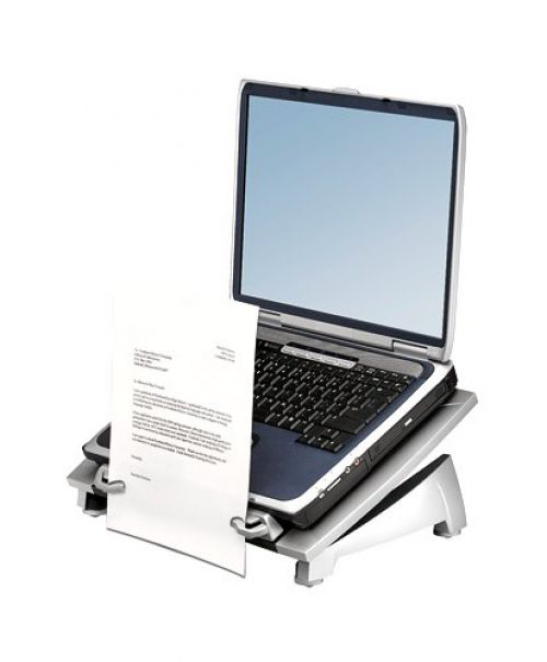 Fellowes Office Suites Laptop Riser Plus Black/Silver 8036701