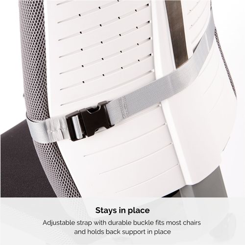 Fellowes I-Spire Series Lumbar Cushion Grey 8042201