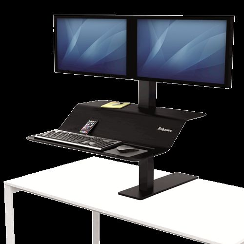 Fellowes Lotus VE Sit-Stand Workstation Dual 8082001